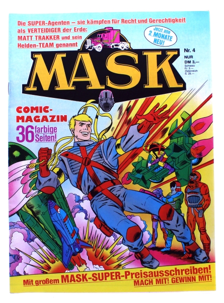 MASK Comic Magazin Nr. 4 (1989): Showdown im Erd-Orbit von Interpart